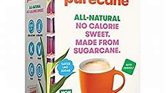 Purecane Zero Calorie Sugar Substitute, Made from All-Natural Sugar Cane, Diabetic Friendly, Keto Diet Friendly, Gluten-free, Zero Net Carbs, 100 Count Sachets, 4.5 Ounce