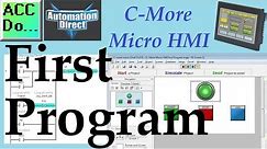 C-More Micro HMI First Program Create