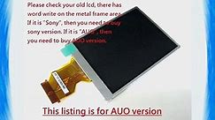 LCD Screen Display For SONY DSLR a200 a300 a350 a-200 a-300 a-350 AUO version ~ DIGITAL CAMERA