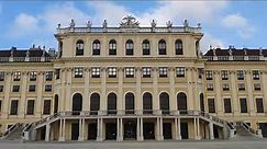 Schloss Schönbrunn Palace at Gloriette Hill. The World‘s best Castle in Vienna, Austria