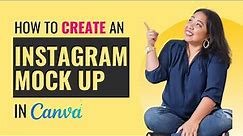 How to Create an Instagram Mock Up In Canva | SavvyChic Design