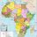 карта на африка