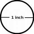 1 Inch Diameter Actual Size