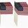 12X18 American Stick Flags