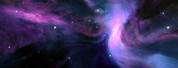 1440P Purple Galaxy Wallpaper