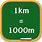 1Km Is 1000M