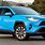 2019 Toyota RAV4 Hybrid Blue