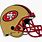 49ers Helmet Logo
