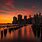 4K New York City Sunset Wallpaper