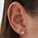4Mm Diamond Stud Earrings