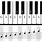 61 Keyboard Notes Chart