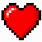 8-Bit Heart PNG