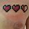 8-Bit Heart Tattoo