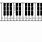88-Key Piano Notes Printable