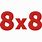 8X8 Icon