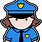 A Police Officer Cartoon