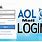 AOL Account Login Page