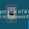 AT&T Forgot Password On App