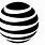 AT&T Logo Black and White