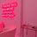 Aesthetic Hot Pink Quote