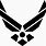 Air Force Logo Black