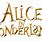 Alice Wonderland Logo