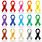 All Cancer Awareness Ribbon Color