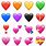 All Heart Emojis iPhone
