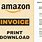Amazon Order Invoice