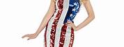 American Flag Costume Dress