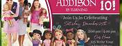 American Girl Doll Party Printables