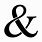 Ampersand SVG
