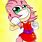 Amy Rose Smiling