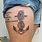 Anchor Chain Tattoo