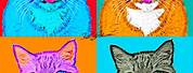Andy Warhol Pop Art Cat