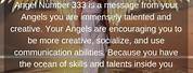 Angel Number 333 Spiritual Meaning