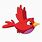 Animated Red Bird