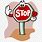Animated Stop Sign Clip Art