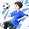 Anime Boy Football