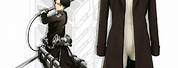 Anime Brown Trench Coat
