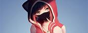 Anime Emo Girl Wallpaper Hoodie