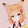 Anime Girl Cute Fox Ears