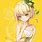 Anime Girl Yellow Dress
