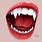 Anime Vampire Teeth Mouth