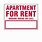 Apartment for Rent Sign