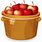 Apple's in a Basket Clip Art