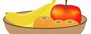 Apple Banana Orange Cartoon