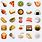 Apple Food Emojis
