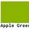 Apple Green Colour
