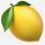 Apple Lemon Emoji